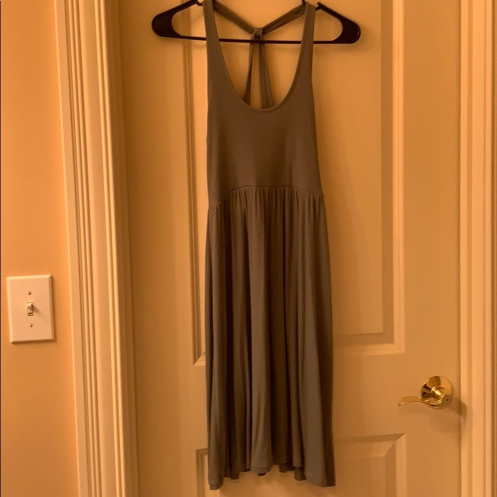 NWOT Cross Back Skater Dress